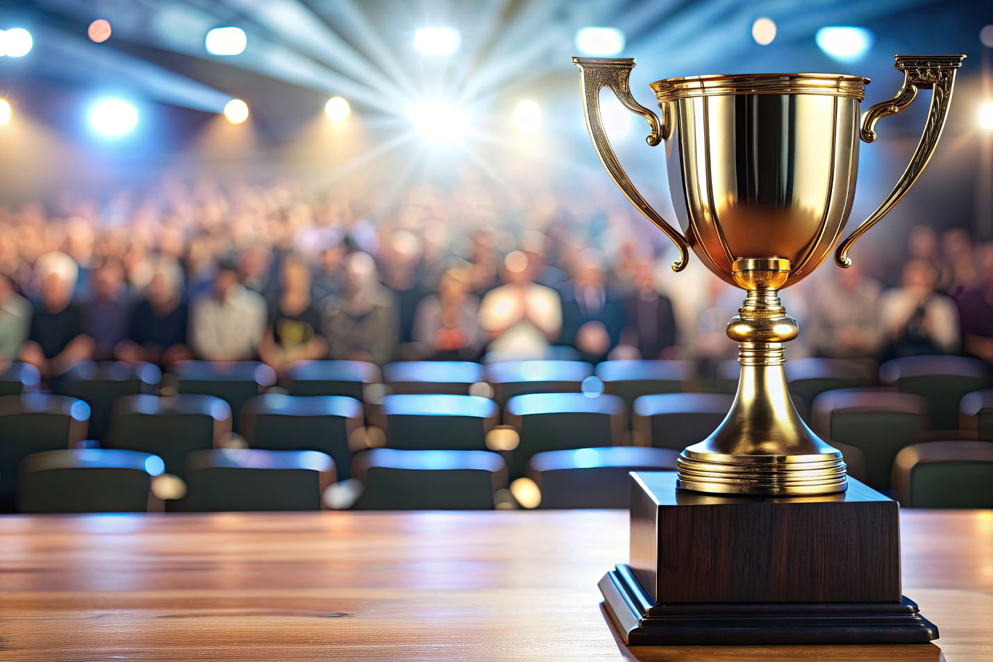 A picture of a trophy